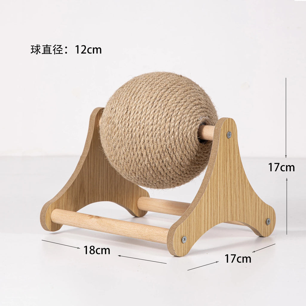 Interactive Cat Scratching Wheel Toy