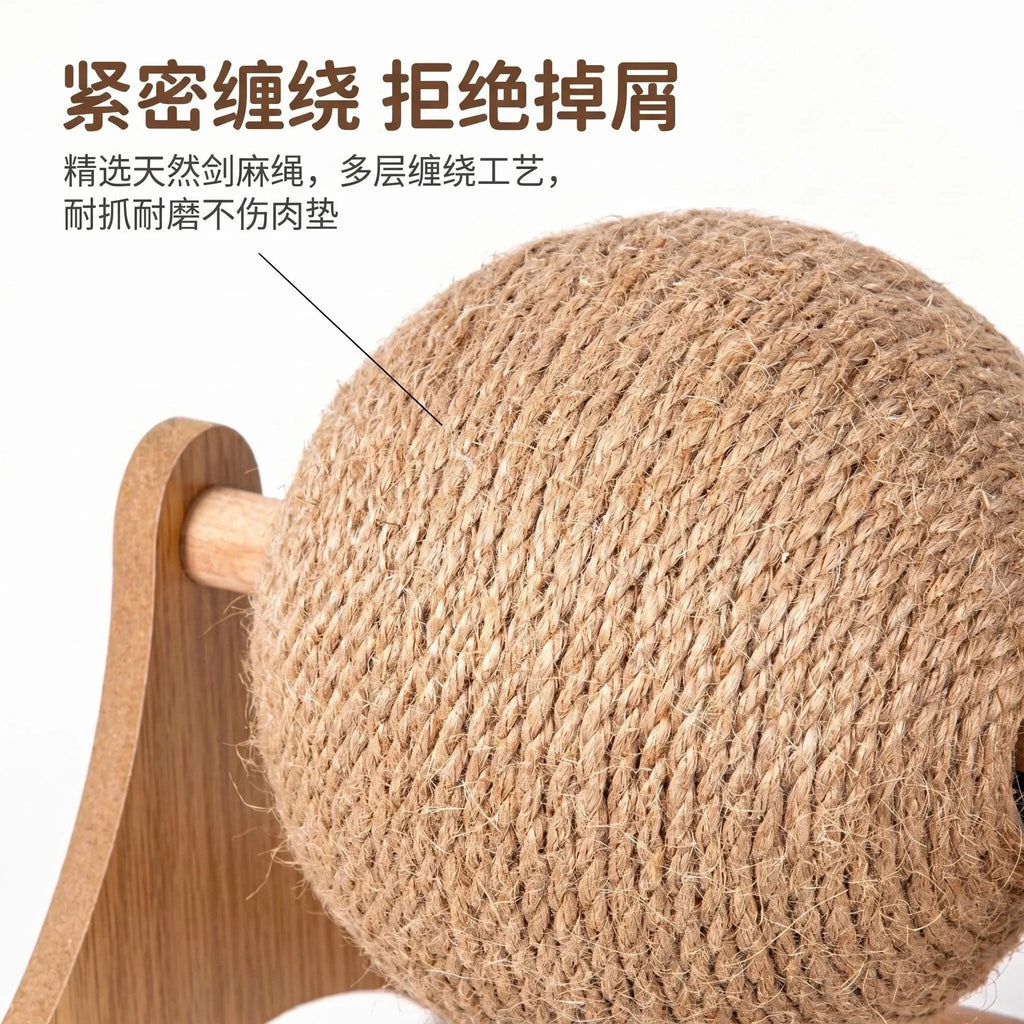 Interactive Cat Scratching Wheel Toy