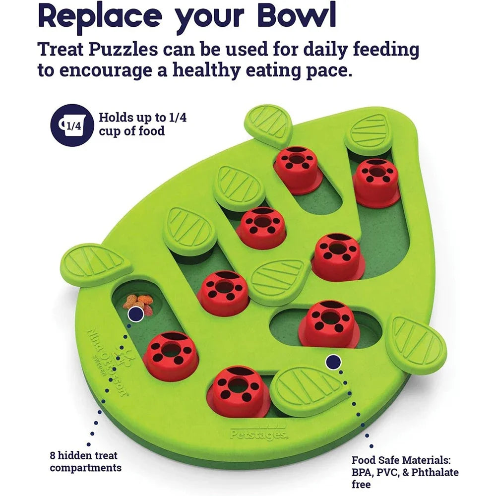 Rainy Day Interactive Cat Puzzle & Treat Toy